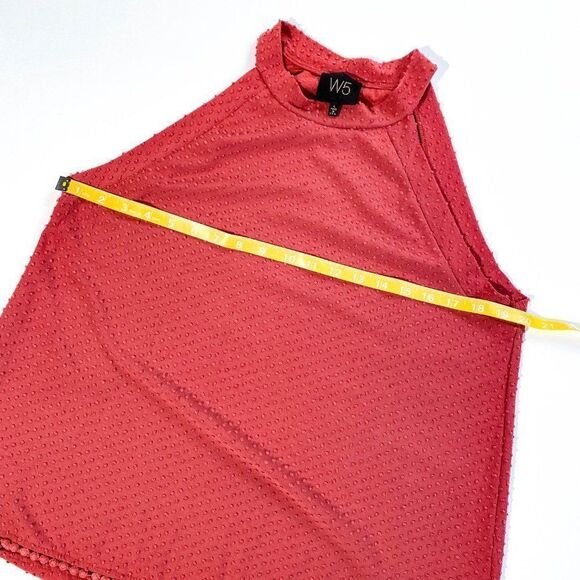 Anthropologie W5 dot textured halter top tank - Picture 6 of 9